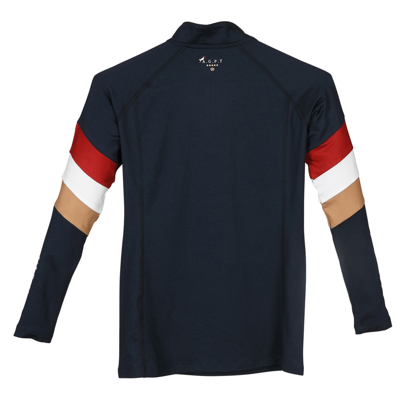 Aubrion Young Rider Team Winter Base Layer - Navy-1